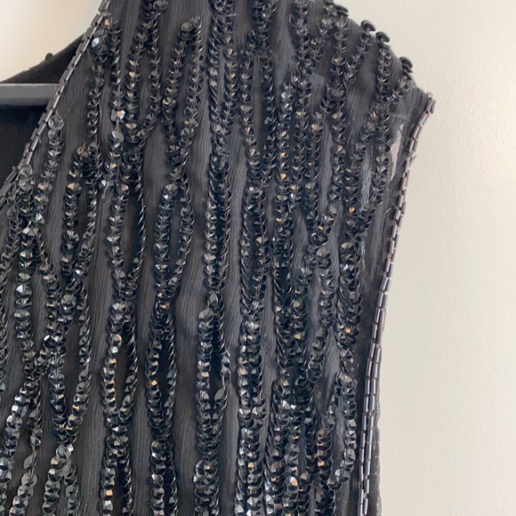 GUESS 🖤 Sequined “Edie” Black Cocktail Dress - Picture 5 of 5